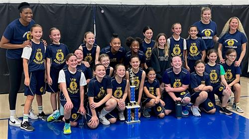 2022-23 Girls DI Champions Girls Basketball LOM